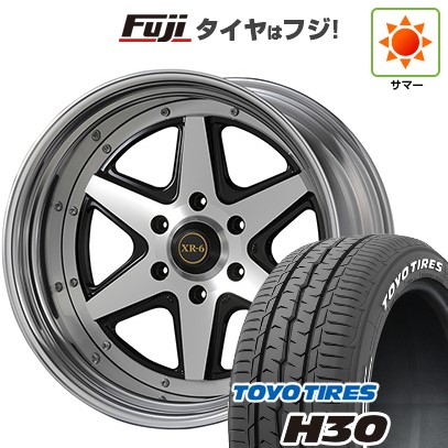 【新品】ハイエース200系 夏タイヤ ホイール4本セット 215/60R17 109/107R トーヨー H30 ファブレス ヴァローネ XR-6 2P 17インチ