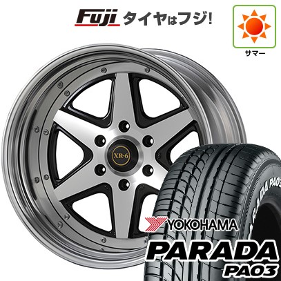 【新品】ハイエース200系 夏タイヤ ホイール4本セット 215/65R16 109/107S ヨコハマ PARADA PA03 ホワイトレター ファブレス ヴァローネ XR-6 2P 16インチ