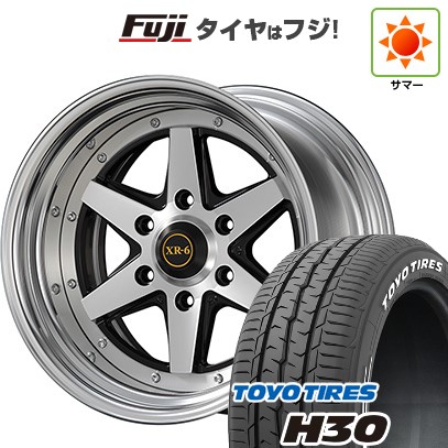【新品】ハイエース200系 夏タイヤ ホイール4本セット 215/60R17 109/107R トーヨー H30 ファブレス ヴァローネ XR-6 2P 17インチ