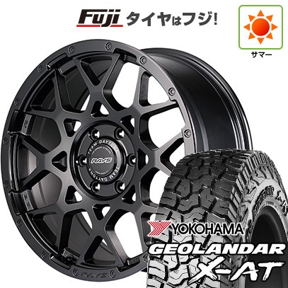 【新品】ランクル250 夏タイヤ ホイール4本セット 265/60R20 ヨコハマ ジオランダー X-AT G016 RAYS レイズ デイトナ M8 BLACK EDITION 20インチ