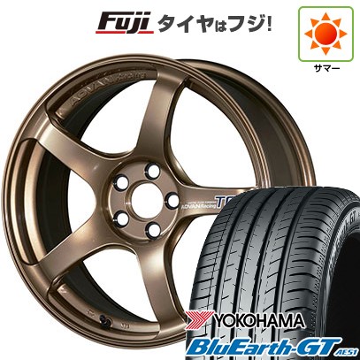 BluEarth 新品国産車用 5穴100車 夏タイヤ ホイール4本セット 215 