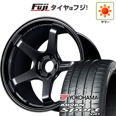 パンク保証付き シビック タイプR(FL5) | 夏タイヤ ホイール4本セット | 265/35R18 | アドバン スポーツ V107 | YOKOHAMA ADVAN Racing GT ビヨンド 18インチ