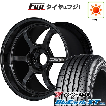【新品国産車用 5穴114.3車】 夏タイヤ ホイール4本セット 225/50R18 ヨコハマ ブルーアース XT AE61 ヨコハマ アドバンレーシング R6 18インチ