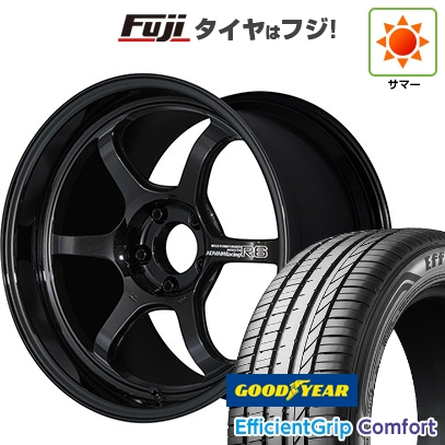 Efficient Grip - 【新品国産車用5穴114.3】 | 夏タイア 車輪4本仕掛ける | 215/45R18 | グッドイヤー EfficientGrip Comfort(押さえる) | ADVAN Racing R6 18in 夏タイヤ、ホイールセット-タイヤ、ホイール-車、バイク、自転車