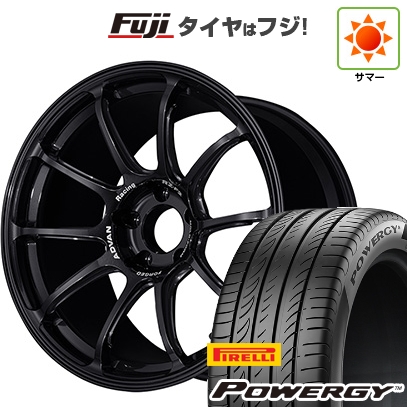 【新品国産車用 5穴114.3車】 夏タイヤ ホイール4本セット 225/50R18 ピレリ パワジー ヨコハマ アドバンレーシング RZ-F2 18インチ