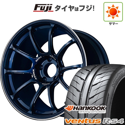 【新品国産車用 5穴100車】 夏タイヤ ホイール4本セット 225/40R18 ハンコック ヴェンタス R-S4 Z232 ヨコハマ アドバンレーシング RZ-F2 18インチ