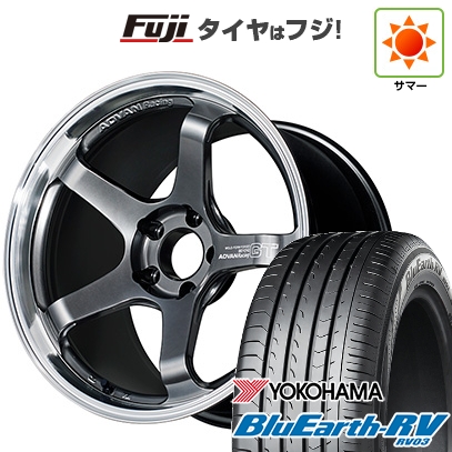 パンク保証付き 新品国産車用5穴100 | 夏タイヤ ホイール4本セット | 225/40R19 | ブルーアース RV-03 | ADVAN Racing GT ビヨンド 19インチ