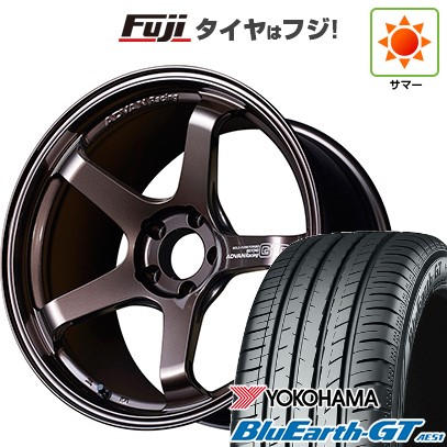 【新品】オーラ 夏タイヤ ホイール4本セット 205/50R17 ヨコハマ ブルーアース GT AE51 ヨコハマ アドバンレーシング GT ビヨンド 17インチ