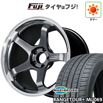 【新品国産車用5穴114.3】 | 夏タイア 銀輪4本仕かける | 235/40R19 | ミ生き胆 MU069 | ヨコハマ アドバンレーシング GT ビヨンド | 9J 19in