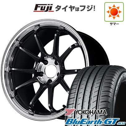 【新品国産車用5穴114.3】 | 夏タイヤ ホイール4本セット | 245/40R19 | ヨコハマ ブルーアース GT AE51 | ヨコハマ アドバンレーシング RZ-DF2 | 19インチ