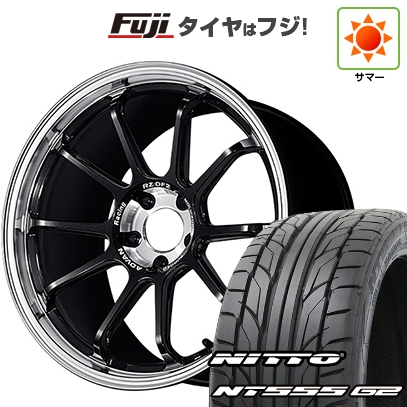 パンク保証付き 新品国産車用5穴100 | 夏タイヤ ホイール4本セット | 215/35R19 | ニットー NT555 G2 | ADVAN Racing RZ-DF2 19インチ