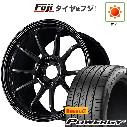 【新品国産車用 5穴114.3車】 夏タイヤ ホイール4本セット 245/40R20 ピレリ パワジー ヨコハマ アドバンレーシング RZ-DF2 20インチ