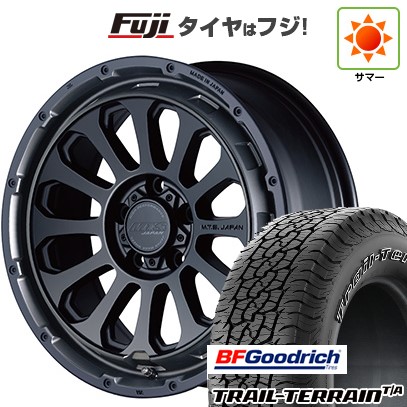 BFグッドリッチ - 【新品国産車用 5穴114.3車】 夏タイア 車輪4本仕掛ける 225/65R17 トレールテレーンT/A ORWL エムテクノ M.T.S.JAPAN X CROSS TW 17in タイヤ、ホイール-夏タイヤ、ホイールセット