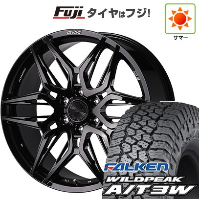【新品】ランクル300 夏タイア 車輪4本仕掛ける 275/55R20 ファルケン ワイルドピーク A/T3W SSR ディバイド LG-F 20in タイヤ、ホイール-夏タイヤ、ホイールセット-自動車