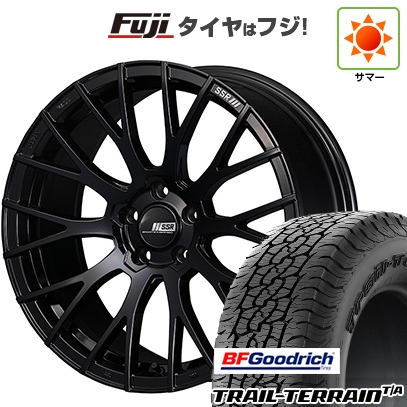 BFグッドリッチ - 【新品国産車用5穴114.3】 | 夏タイア 銀輪4本仕かける | 235/60R18 | トレールテレーンT/A RBL | SSR ラインドライブ M10モノ立ちはだかる 18in