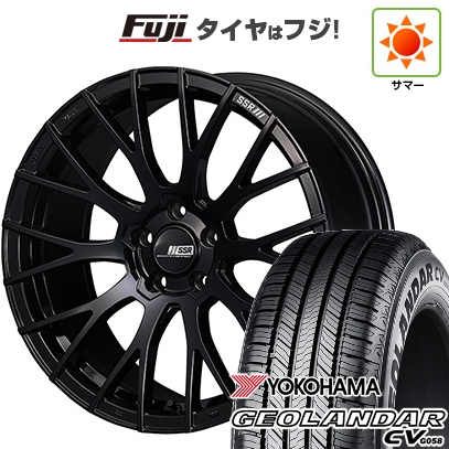 GEOLANDAR - 【新品国産車用5穴114.3】 | 夏タイア 車輪4本仕掛ける | 235/55R19 | ヨコハマ ジオランダー CV G058 | SSR ラインドライヴ M10モノ立ちはだかる | 8J 19in 夏タイヤ、ホイールセット-タイヤ、ホイール-自動車