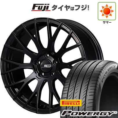 PIRELLI - 【新品国産車用5穴114.3】 | 夏タイア 銀輪4本仕かける | 225/45R19 | ピレリ パワジー | SSR ラインドライブ M10モノ立ちはだかる | 19in