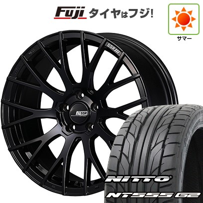 NT - 【張り裂ける言いはなつ付き添い人】【新品国産車用 5穴114.3車】 夏タイア 銀輪4本仕かける 255/35R20 ニットー 555 G2 SSR ラインドライブ M10モノ立ちはだかる 20in