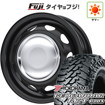 【新品 軽自動車】軽トラ 軽バン 夏タイヤ ホイール4本セット 145/80R12 80/78N ジオランダー M/T G003 WEDS ウェッズ スチールホイル ネオキャロ 12インチ