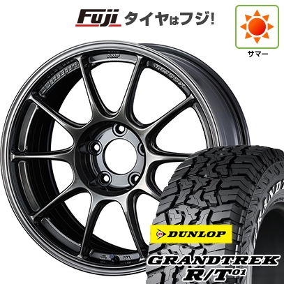 【新品国産車用5穴114.3】 | 夏タイヤ ホイール4本セット | 225/65R17 | グラントレック R/T01 RWL/RBL | WedsSport TC-105X 17インチ