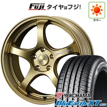 【新品国産車用 5穴114.3車】 夏タイア 車輪4本仕掛ける 225/50R18 ヨコハマ 青碧地びた XT AE61 WEDS ウェッズ運動競技 RN-05M 18in 車、バイク、自転車-夏タイヤ、ホイールセット