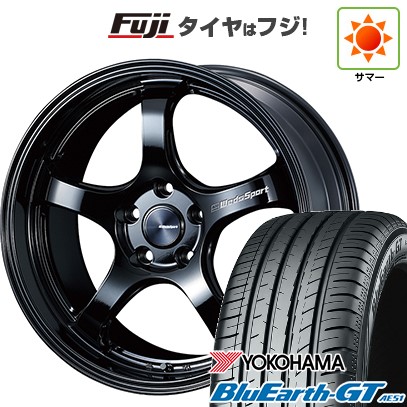 BluEarth - 【新品国産車用 5穴114.3車】 夏タイア 車輪4本仕掛ける 235/40R19 ヨコハマ 青碧地びた GT AE51 WEDS ウェッズ運動競技 RN-05M 19in タイヤ、ホイール-自動車-車、バイク、自転車