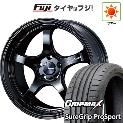 【新品国産車用 5穴114.3車】 夏タイヤ ホイール4本セット 245/40R19 GRIP MAX シュアグリップ PRO SPORT BSW（限定） WEDS ウェッズスポーツ RN-05M 19インチ