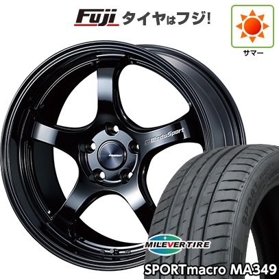 【新品国産車用5穴114.3】 | 夏タイア 車輪4本仕掛ける | 215/35R19 | ミ生き胆 運動競技マクロ命令 MA349（押さえる） | WEDS ウェッズ運動競技 RN-05M | 19in 車、バイク、自転車-夏タイヤ、ホイールセット-自動車