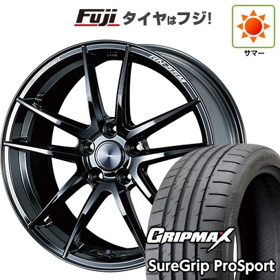 【新品国産車用 5穴114.3車】 夏タイヤ ホイール4本セット 245/40R19 GRIP MAX シュアグリップ PRO SPORT BSW（限定） WEDS ウェッズスポーツ RN-55M 19インチ