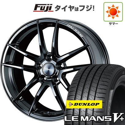 【新品国産車用5穴114.3】 | 夏タイヤ ホイール4本セット | 225/40R18 | ルマン V+ | WedsSport RN-55M 18インチ