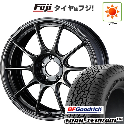 【新品国産車用 5穴114.3車】 夏タイア 車輪4本仕掛ける 235/60R18 BF好ましい金持ち トレールテレーンT/A ORBL WEDS ウェッズ運動競技 TC-105X 18in タイヤ、ホイール-車、バイク、自転車-自動車