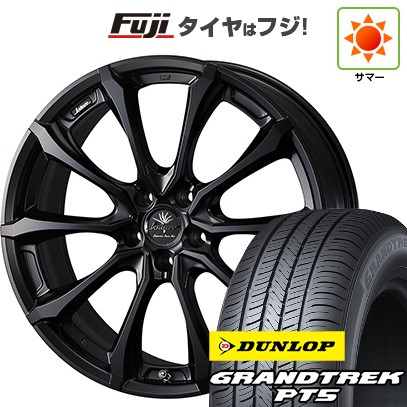 【新品国産車用 5穴114.3車】 夏タイヤ ホイール4本セット 225/55R19 ダンロップ グラントレック PT5 WEDS ウェッズ クレンツェ ヴェルサム 030EVO 19インチ
