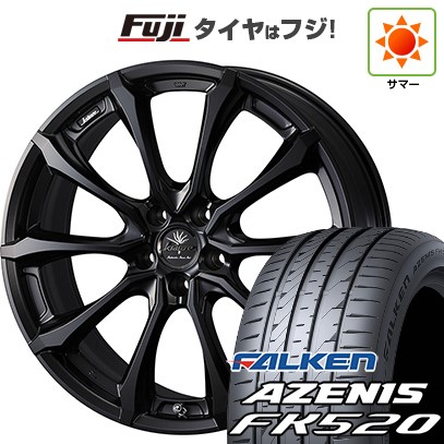 【新品国産車用 5穴100車】 夏タイヤ ホイール4本セット 225/40R18 ファルケン アゼニス FK520L WEDS ウェッズ クレンツェ ヴェルサム 030EVO 18インチ
