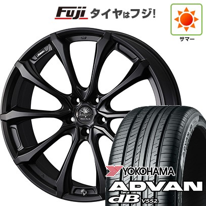 【新品】40系アルファード/ヴェルファイア用 夏タイヤ ホイール4本セット 245/40R21 アドバン dB V552(2024年製) WEDS クレンツェ ヴェルサム 030EVO 21インチ