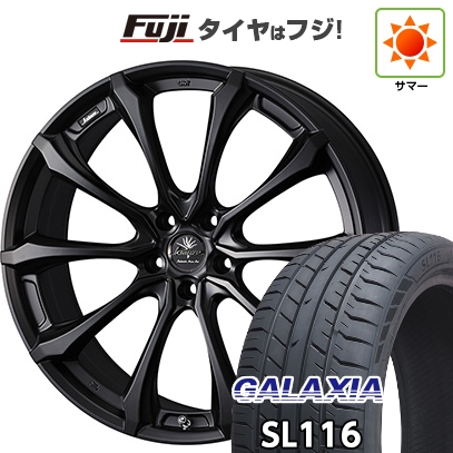 【新品国産車用5穴114.3】 | 夏タイヤ ホイール4本セット | 245/40R21 | ギャラクシア SL116 | WEDS ウェッズ クレンツェ ヴェルサム 030EVO | 21インチ