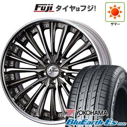【新品国産車用 5穴114.3車】 夏タイヤ ホイール4本セット 225/35R19 ヨコハマ ブルーアース ES32 WEDS ウェッズ クレンツェ ヴィルハーム 19インチ