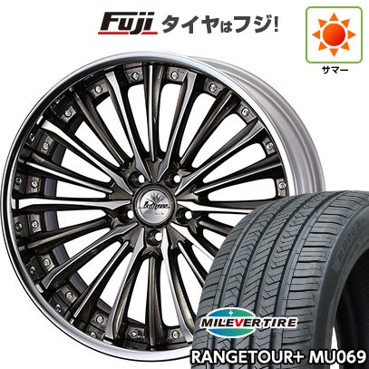 新品 40系アルファード用 夏タイア 車輪4本仕掛ける 245/45R20 ミ生き胆 範囲周遊旅行つけ加えるMU069（押さえる） WEDS クレンツェ ヴィルハーム 20in 自動車-車、バイク、自転車-タイヤ、ホイール