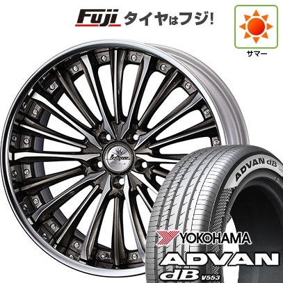 【新品】40系アルファード/ヴェルファイア用 | 夏タイア 車輪4本仕掛ける | 245/40R21 | ヨコハマ 居住地ヴァン dB V553 | クレンツェ ヴィルハーム | 21in 車、バイク、自転車-夏タイヤ、ホイールセット