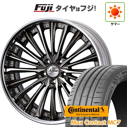 MaxContact - 【新品国産車用5穴114.3】 | 夏タイア 銀輪4本仕かける | 245/35R21 | マックス聯繋MC7(押さえる) | クレンツェ ヴィルハーム | 21in