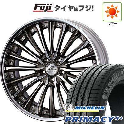 PRIMACY - 【新品】ジャケット冠 サルーン 夏タイア 銀輪4本仕かける 245/40R21 ミシュラン プライマシー4+ WEDS ウェッズ クレンツェ ヴィルハーム 21in