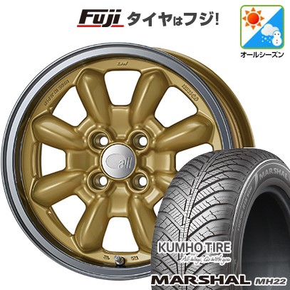 新品 ルーミー・パッソ・トール オールシーズンタイヤ ホイール4本セット 175/55R15 マーシャル MH22(限定) allシリーズ オールエイティーン コンペ 15インチ