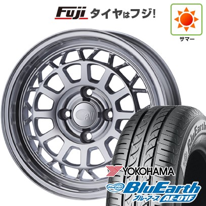 BluEarth 【新品国産車用 4穴100車】 夏タイヤ ホイール4本セット 175
