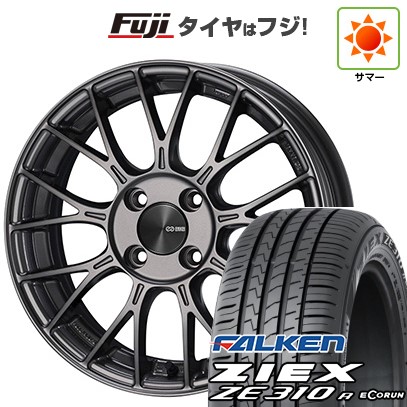 ZIEX 【新品国産車用 4穴100車】 夏タイヤ ホイール4本セット 185