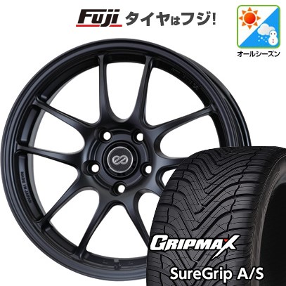 【新品国産車用 5穴100車】 オールシーズンタイヤ ホイール4本セット 225/40R18 GRIP MAX シュアグリップ オールシーズン(限定) ENKEI エンケイ PF01 18インチ