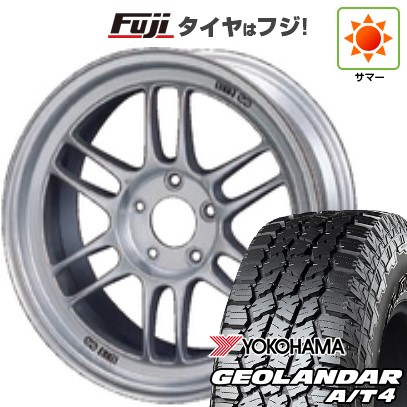 【新品国産車用 5穴114.3車】 夏タイヤ ホイール4本セット 235/60R18 ヨコハマ ジオランダー A/T4 G018 RBL ENKEI エンケイ RP-F1 18インチ