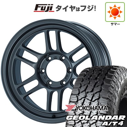 GEOLANDAR - 【新品】プラド/ハイラックス 夏タイア 銀輪4本仕掛ける 265/70R17 ヨコハマ ジオランダー A/T4 G018 OWL/RBL ENKEI エンケイ オール読み込む RPT1 17in