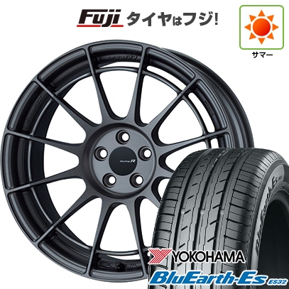 BluEarth - 【新品国産車用5穴100】 | 夏タイア 車輪4本仕かける | 225/40R18 | 青み地びた ES32 | ENKEI NT03 RR 18in