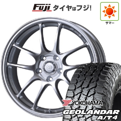 【新品国産車用5穴114.3】 | 夏タイヤ ホイール4本セット | 225/55R18 | ジオランダー A/T4 G018 RBL | ENKEI PF01 18インチ