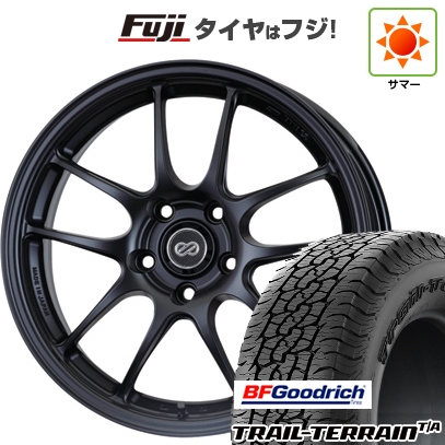 【新品国産車用 5穴114.3車】 夏タイヤ ホイール4本セット 225/55R18 BFグッドリッチ トレールテレーンT/A ORBL ENKEI エンケイ PF01 18インチ