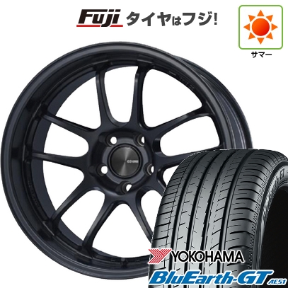 【新品国産車用5穴114.3】 | 夏タイヤ ホイール4本セット | 225/40R18 | ブルーアース GT AE51 | ENKEI PF01 EVO 18インチ